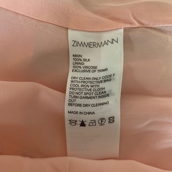 Nwt Zimmermann tempest lace up dress - Picture 7 of 10